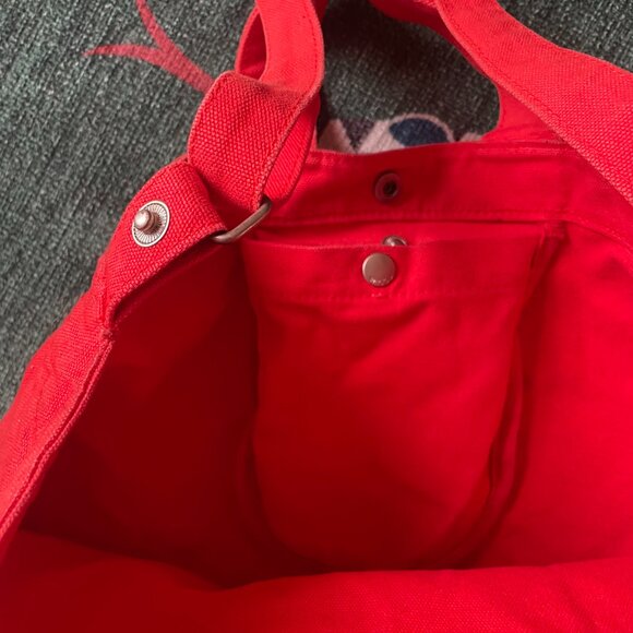 Red Baggu Duck Canvas Bag - Picture 4 of 5